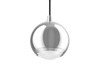 Novarail Spaceball Schienenlampe Chrome