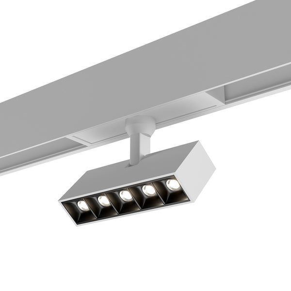 Novarail 3D Gimbal Accent Light 5 White