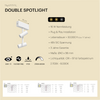 Novarail Double Spotlight White