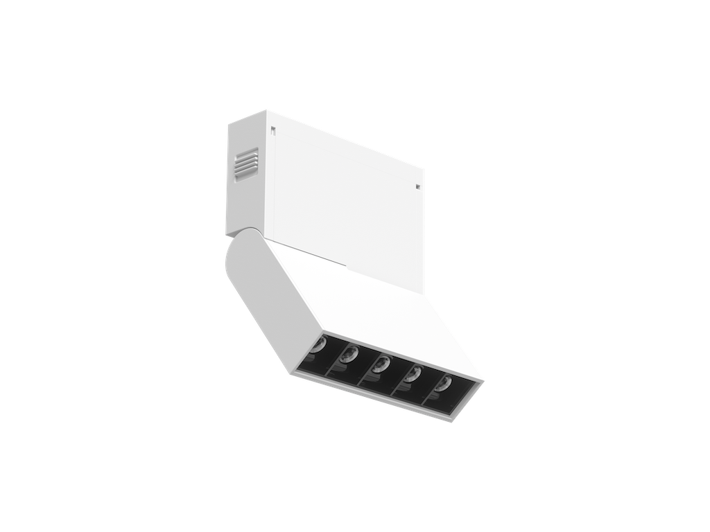 Novarail Gimbal Accent Light 5 White