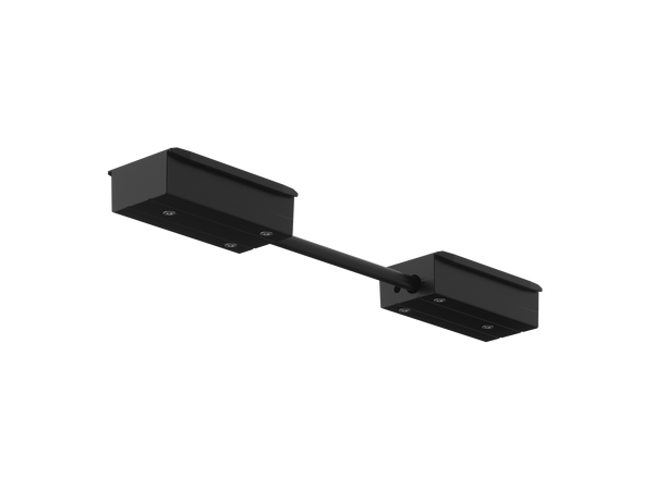 Novarail Ceiling L-Schienenverbinder Black