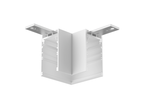 Novarail Ceiling L-Schienenverbinder White