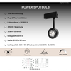 Novarail Power Spotbulb Black