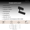 Novarail Power Spotlight Black