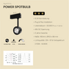 Novarail Power Spotbulb Black